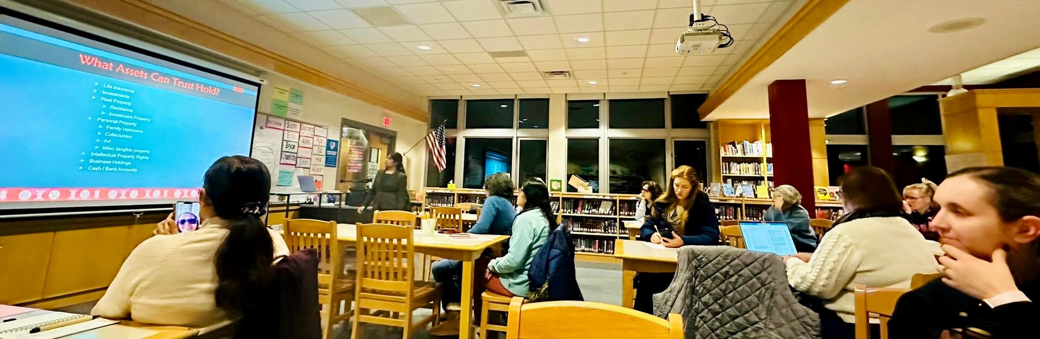 Investment education session